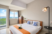 Peaceful Studio No Kitchen at Apartment LRT City Sentul - Royal Sentul Park By Travelio