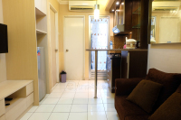 2BR with Access to Shopping Center at Kalibata City Apartment By Travelio