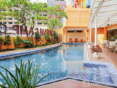 Apartemen Kubikahomy - Warm and Cozy Studio (No Kitchen) at Kubikahomy Apartment By Travelio