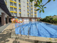 Apartemen Royal Garden  - Unfurnished Studio Room with AC at Royal Garden Apartment By Travelio