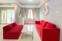 Good Deal and Modern 2BR Apartment Aspen Residence By Travelio