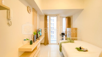 Good and Cozy Studio Apartment at Tokyo Riverside PIK 2 By Travelio