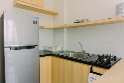 Apartemen Asatti - Homey and Modern Look 1BR at Asatti Apartment By Travelio