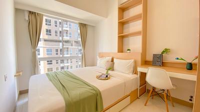 Simply Look and Cozy 2BR Tokyo Riverside PIK 2 Apartment By Travelio