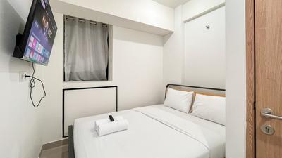 Homey 1BR (No Kitchen) at Bandaraya - Tallasa City Makassar Apartment By Travelio