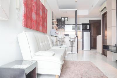 Apartemen Bellagio Residence - Elegant and Comfy 1BR with Extra Room Apartment at Bellagio Residence By Travelio