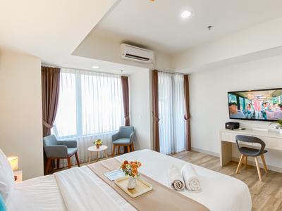 Apartemen Orange County - Good Place and Restful Studio Orange County Apartment By Travelio