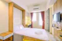 Apartemen Evenciio Margonda - Comfy and Minimalist Studio Evenciio Margonda Apartment By Travelio