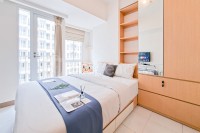 Simple and Neat Studio at Tokyo Riverside PIK 2 Apartment By Travelio