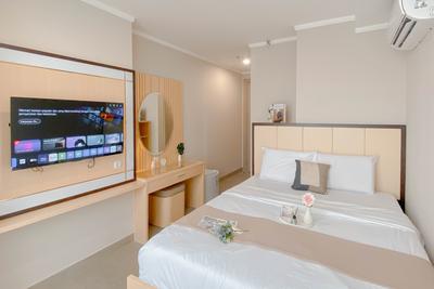 Gorgeous and Stylish 1BR at Menara Jakarta Kemayoran Apartment By Travelio