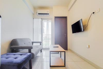 Comfort Stay and Homey 2BR Emerald Bintaro Apartment By Travelio