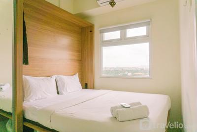 Minimalist and Best Deal 2BR Green Pramuka City Apartment By Travelio