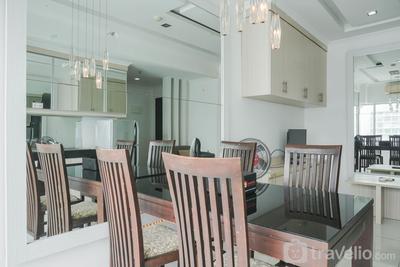 Gorgeous 2BR at Sudirman Park Apartment in Jakarta's CBD Area By Travelio