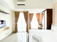 Homey and Nice Studio at LRT City Bekasi Apartment By Travelio