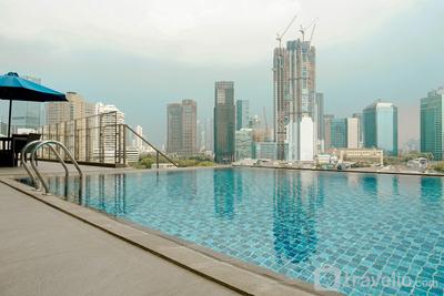 Apartemen Sudirman Hill - Modern Look Studio Room at High Floor Sudirman Hill Apartment By Travelio