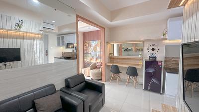 Apartemen Grand Sungkono Lagoon - Comfortable Living and Best Location 1BR at Grand Sungkono Lagoon Apartment By Travelio