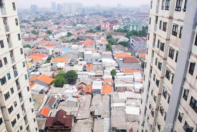 Apartemen Menara Cawang - Unfurnished 2BR with AC at 16th Floor Menara Cawang Apartment By Travelio