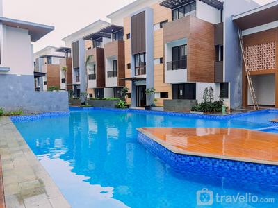 Apartemen Asatti - Comfortable 3BR Room with Pool View at Asatti Apartment By Travelio