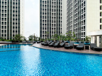 Apartemen Pollux Chadstone - Unfurnished Studio Room with AC at 18th Floor Pollux Chadstone Apartment By Travelio