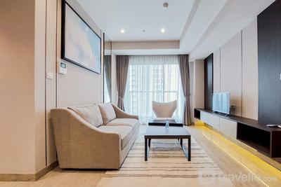 Scenic and Strategic 2BR Branz BSD City Apartment By Travelio