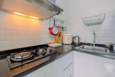 Apartemen Oasis Cikarang - Minimalist and Posh 1BR The Oasis Cikarang Apartment By Travelio