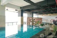 Cozy Minimalist 2BR Apartment with City View at Atlanta Residences By Travelio