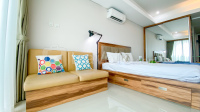 Big and Comfy Studio at Kemang Village Apartment By Travelio
