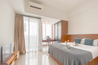 Strategic and Homey Studio at LRT City Bekasi Apartment By Travelio