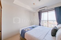Apartemen Anwa Residence - Trendy 1BR Apartment at Anwa Residence By Travelio