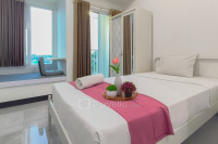 1 Pax Casual Studio at Westown View Surabaya Apartment By Travelio