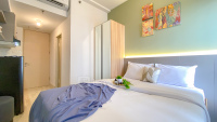 Apartemen Tokyo Riverside PIK 2 - Warm and Well Designed Studio at Tokyo Riverside PIK 2 Apartment By Travelio