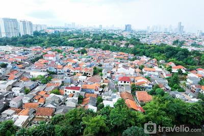 Apartemen Pancoran Riverside - Relaxing Simply 2BR Pancoran Riverside Apartment By Travelio