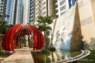 Apartemen Taman Anggrek Residence - Nice and Elegant Studio Apartment at 31th Floor Taman Anggrek Residence By Travelio