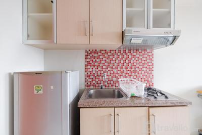 Apartemen Sahid Metropolitan - Cozy and Minimalist Studio Sahid Metropolitan Apartment By Travelio