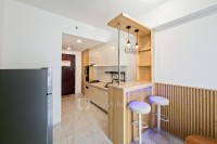 Modern Comfy 2BR Sky House BSD Apartment By Travelio