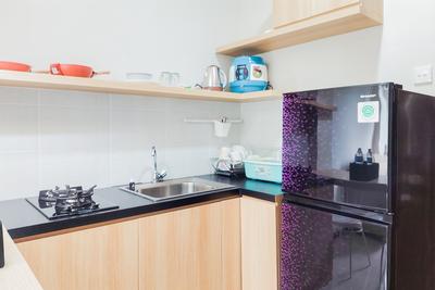 Apartemen Asatti - Comfortable and Simply Look 1BR Asatti Apartment By Travelio