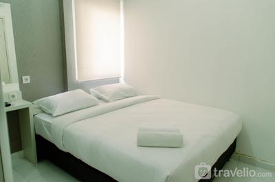 Cozy Studio Apartment at Aeropolis Residence (No Kitchen) near CGK Airport By Travelio