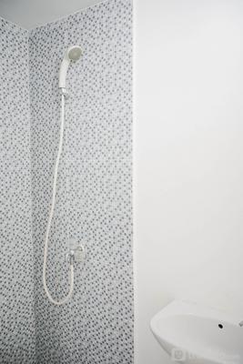 Apartemen Aeropolis Residence - Unfurnished Studio with AC Apartment at Upper Ground Floor Aeropolis Residence By Travelio