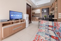 Minimalist and Simple 1BR with Sofa Bed at Saveria BSD City Apartment By Travelio