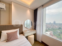 Apartemen 88 Avenue - Modern Look 2BR with Sofa Bed at 88 Avenue Apartment By Travelio