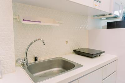 Apartemen Tifolia - Minimalist Studio Room at High Floor Tifolia Apartment By Travelio