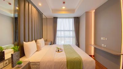Apartemen The Kencana Residence - Spacious and Homey 2BR Apartment with Private Lift at The Kencana Residence By Travelio