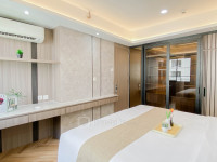 Apartemen Daan Mogot City - Serene Wooden Touch 1BR at Apartemen Daan Mogot City By Travelio