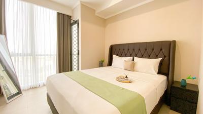 Great Deal and Stunning 1BR at Menara Jakarta Kemayoran Apartment By Travelio