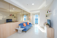 Spacious and Contemporary 2BR Apartment Green Bay Condominium By Travelio