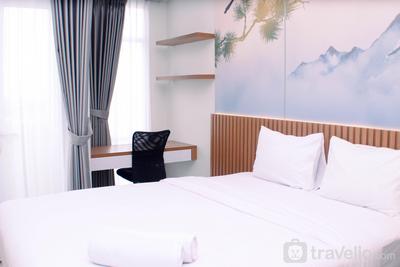 Comfortable Design Studio Room at Vasanta Innopark Apartment By Travelio