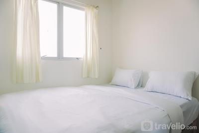 Modern Look and Comfortable 2BR Gading Icon Apartment By Travelio