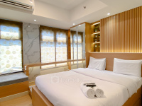 Minimalist Look Studio Room Pollux Chadstone Apartment By Travelio