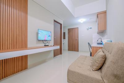 Modern Look 1BR at LRT City Sentul - Royal Sentul Park Apartment By Travelio