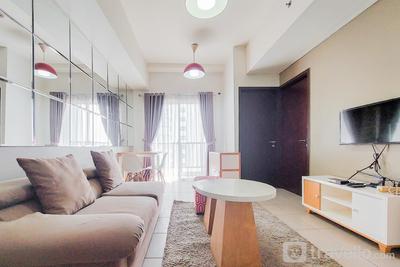 Best Homey and Modern 2BR at Saveria BSD City Apartment By Travelio